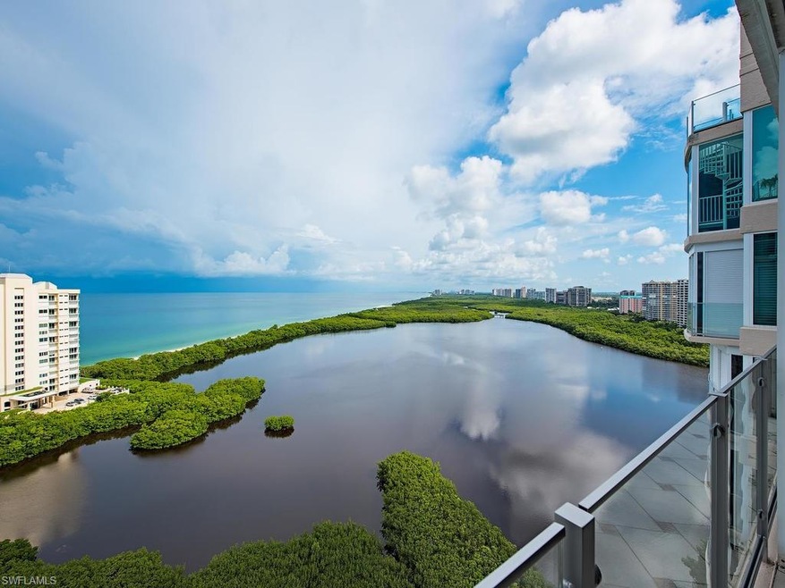 Gulf and Clam Bay views! Pelican Bay is to the nor