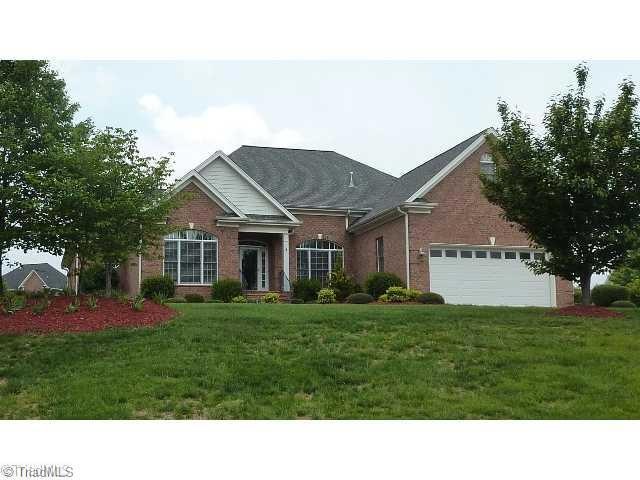 Exterior Front. One level living in this all brick home.
