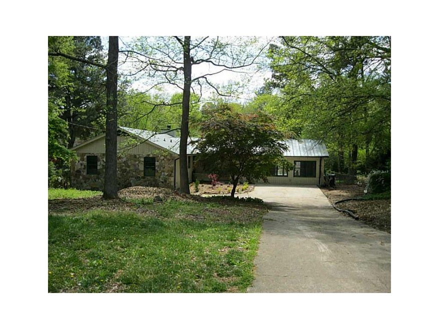 Exterior Front. Renovated French Country Ranch Hom