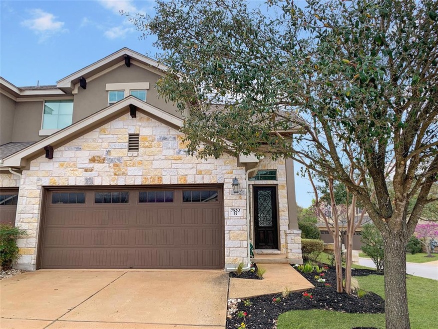7520 Colina Vista Loop #B has a two car garage and