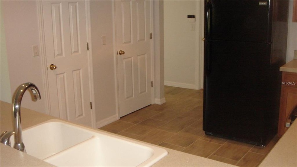 Kitchen with a walk in pantry