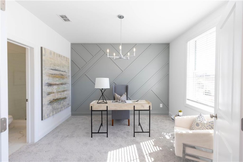 Terrace Level Bedroom - ideal office space! Includ