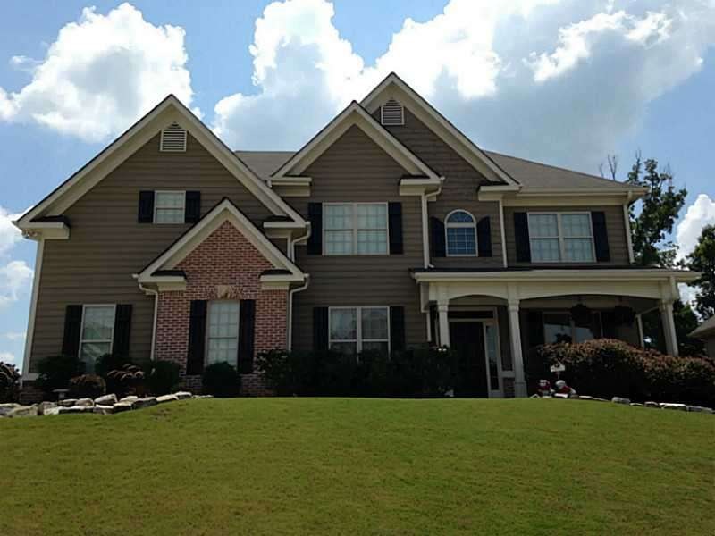 Exterior Front. Stunning home with professional la