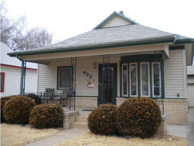 Front View of 422 W. 3rd