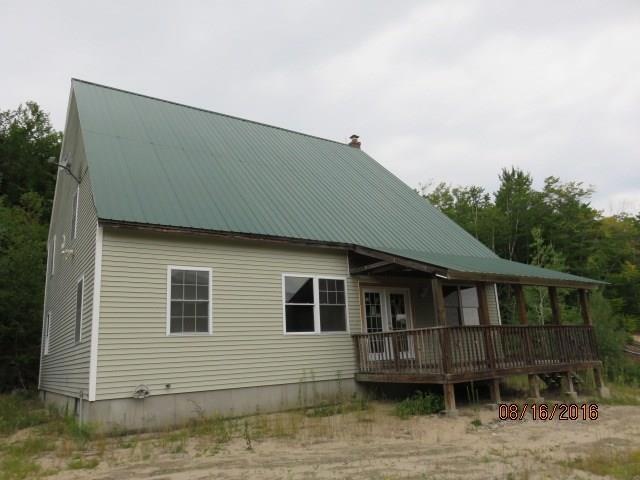 The exterior of the home is mostly...