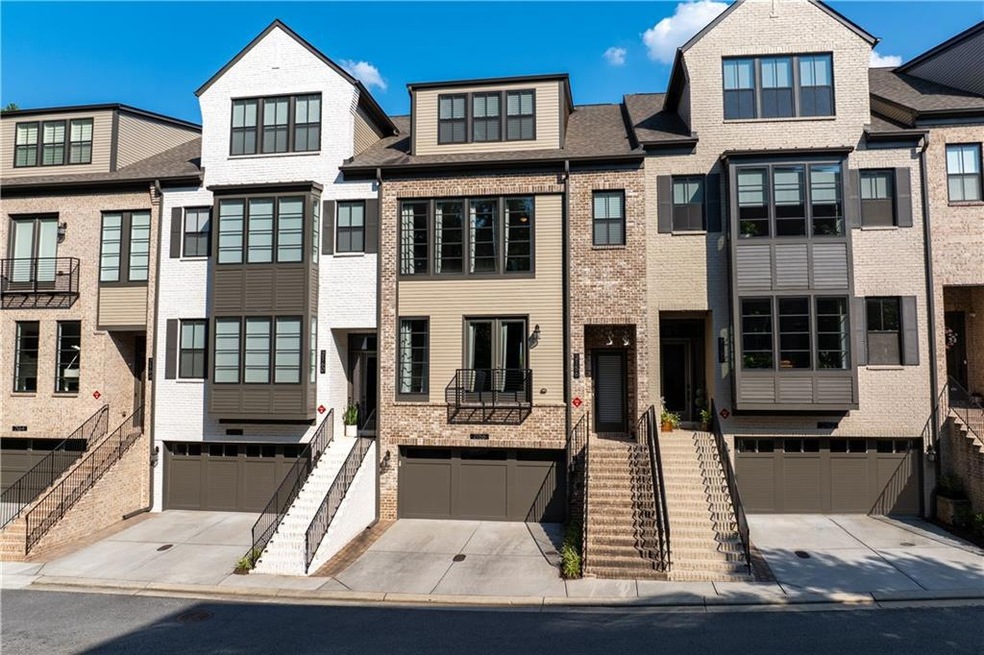 Brick exterior with 2 car driveway and Juliet balc