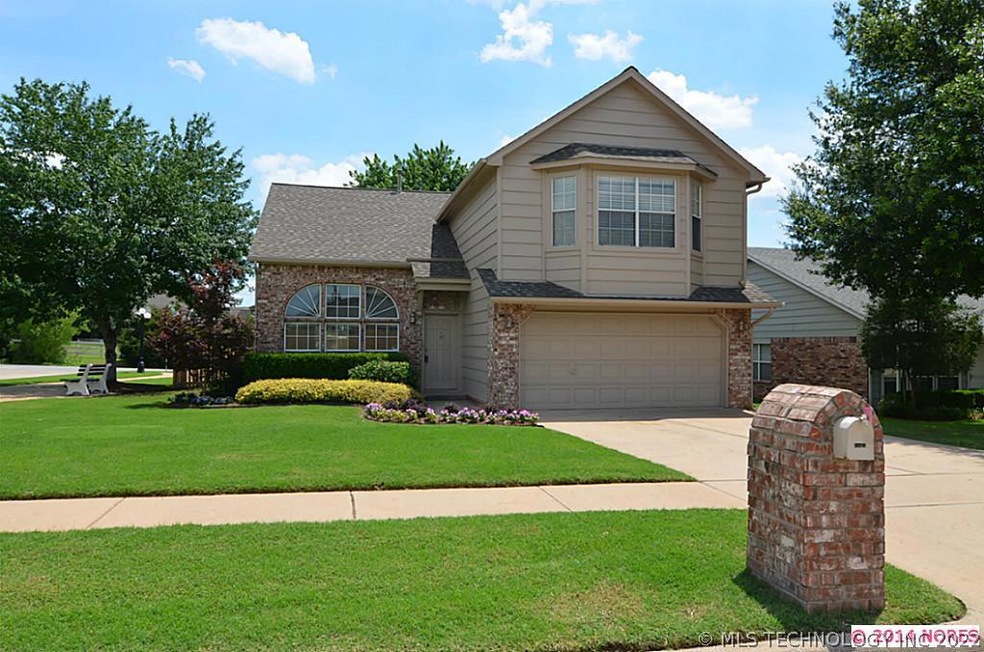 FABULOUS HOME IN JENKS SCHOOLS ON LARGE CORNER LOT