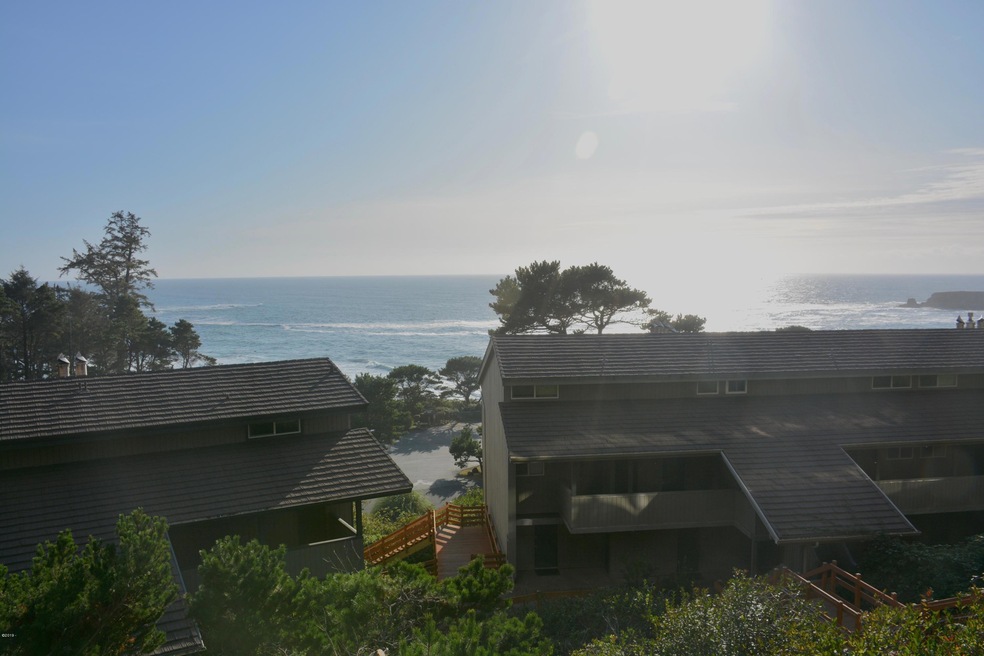 View from deck