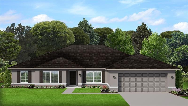 2557 B Elevation rendering, colors may vary