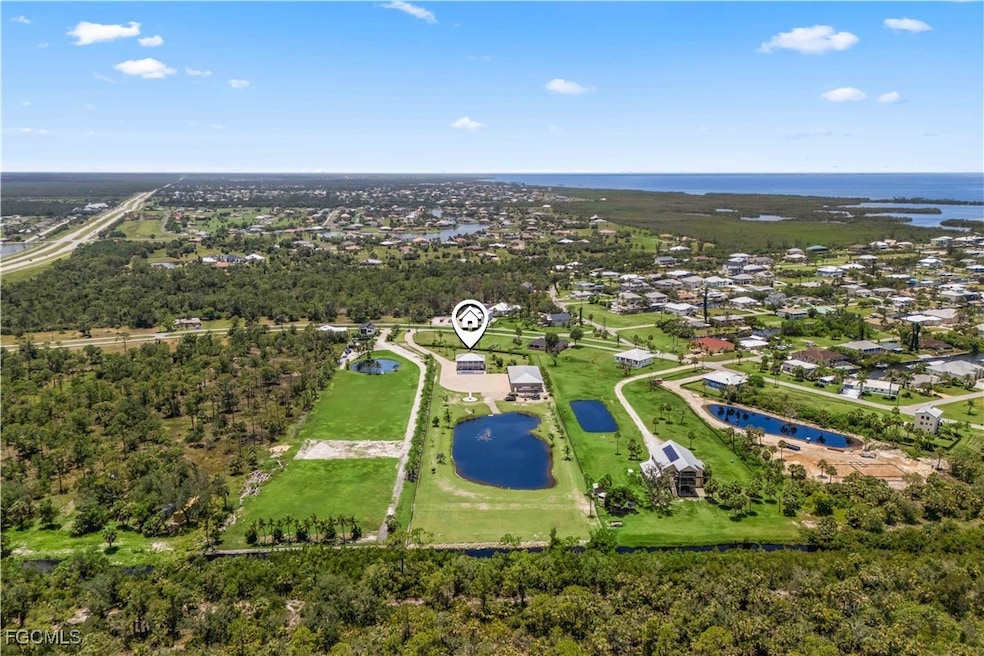 This aerial shot captures the full scope of the pr
