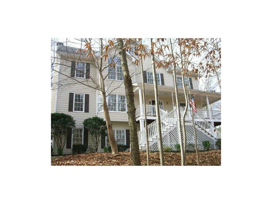 Exterior Front. Nestled on approx. .82 of an acre 