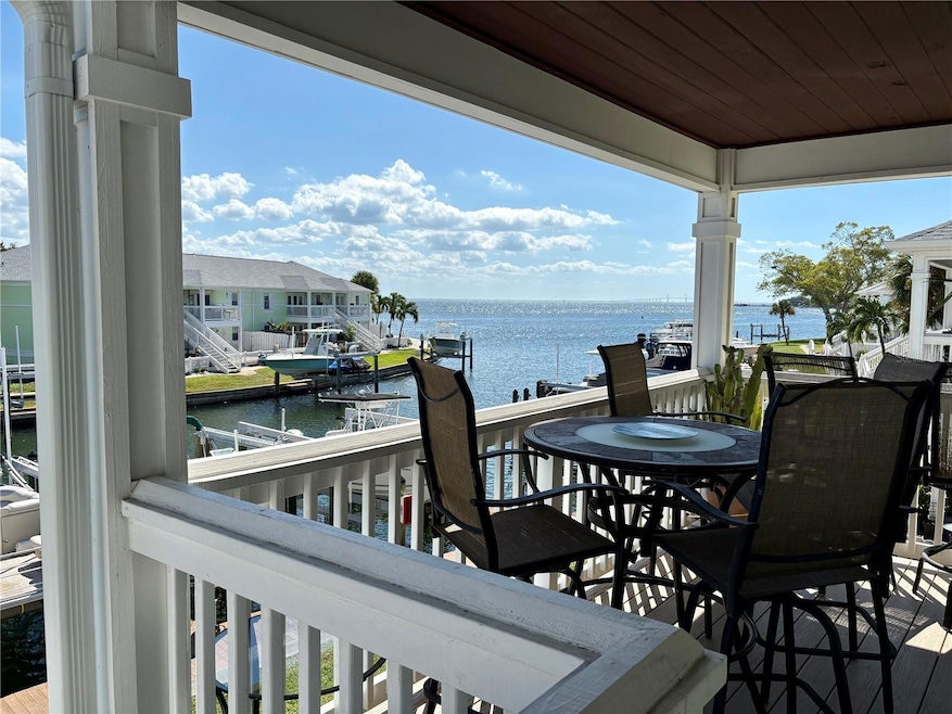 View of Tampa Bay from Covered Patio