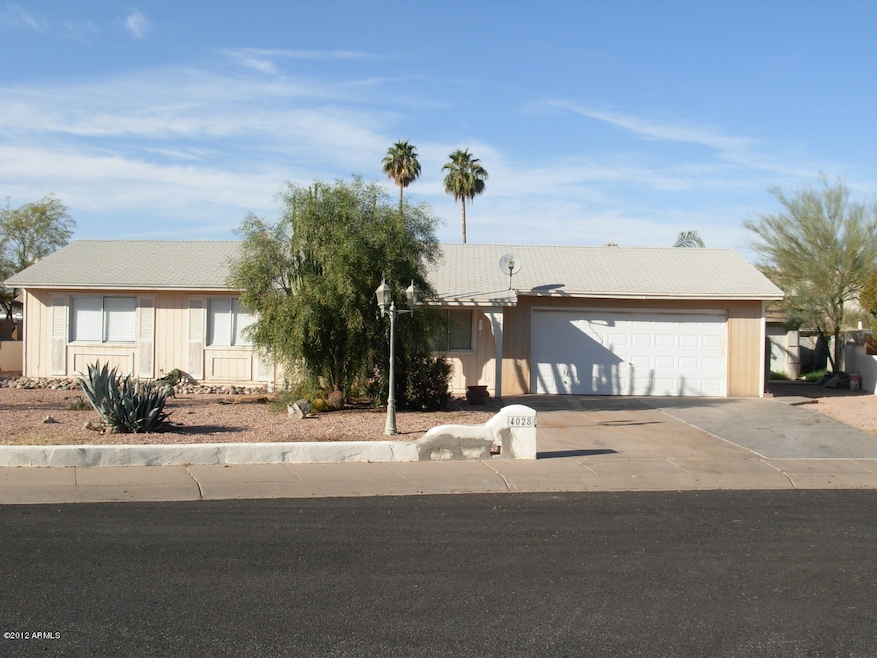 front view of property