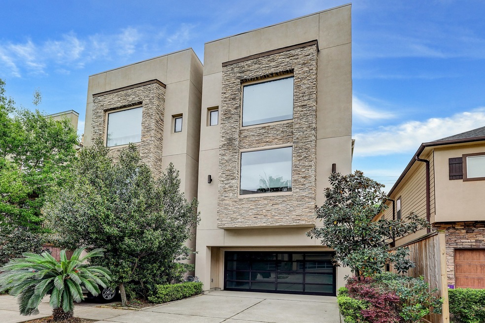 A soft contemporary exterior and simply arranged i