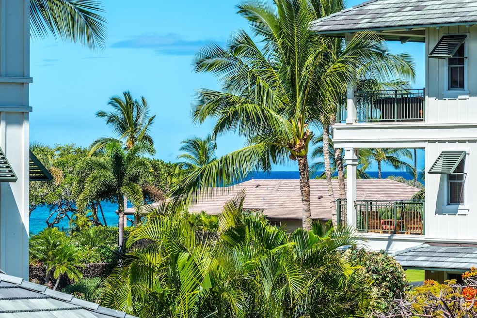Partial ocean views from its spacious lanai balcony