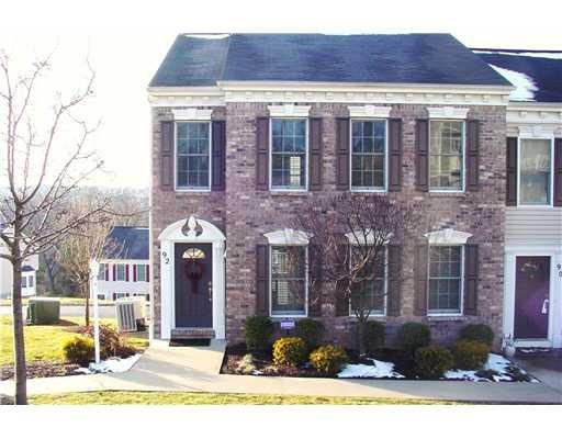 Exterior Front. Wintertime view of this brick-fron