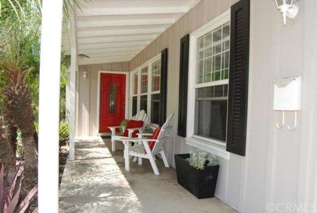 Covered Front Porch Area for Sitting and Enjoying 
