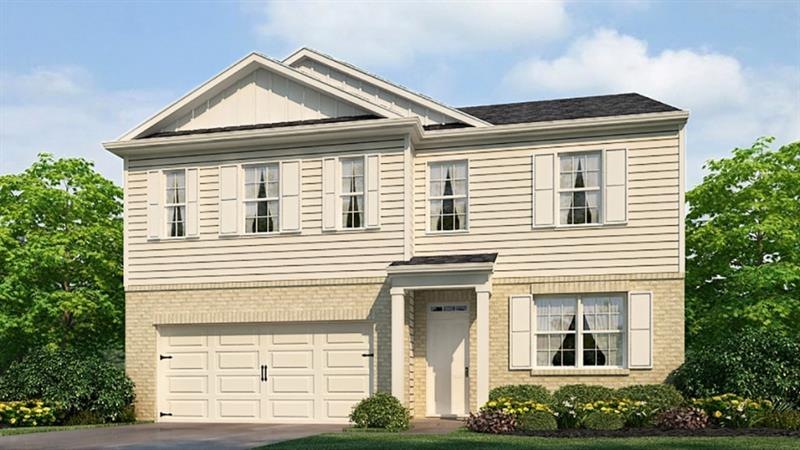 Color Rendering. Not actual home. Sample same plan.