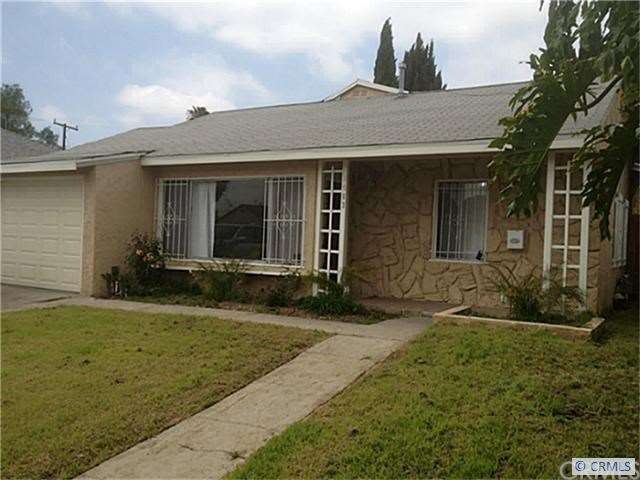 Nicely remodeled with a new garage door