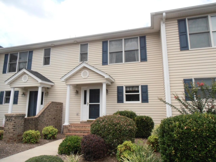 Front of Townhome