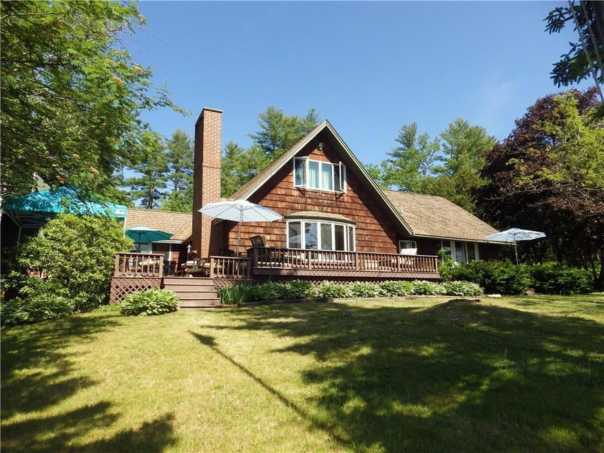 Great Pond year round home with four...