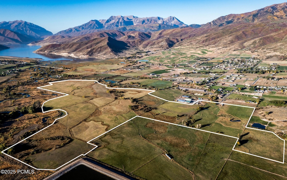 Aerial with property outline