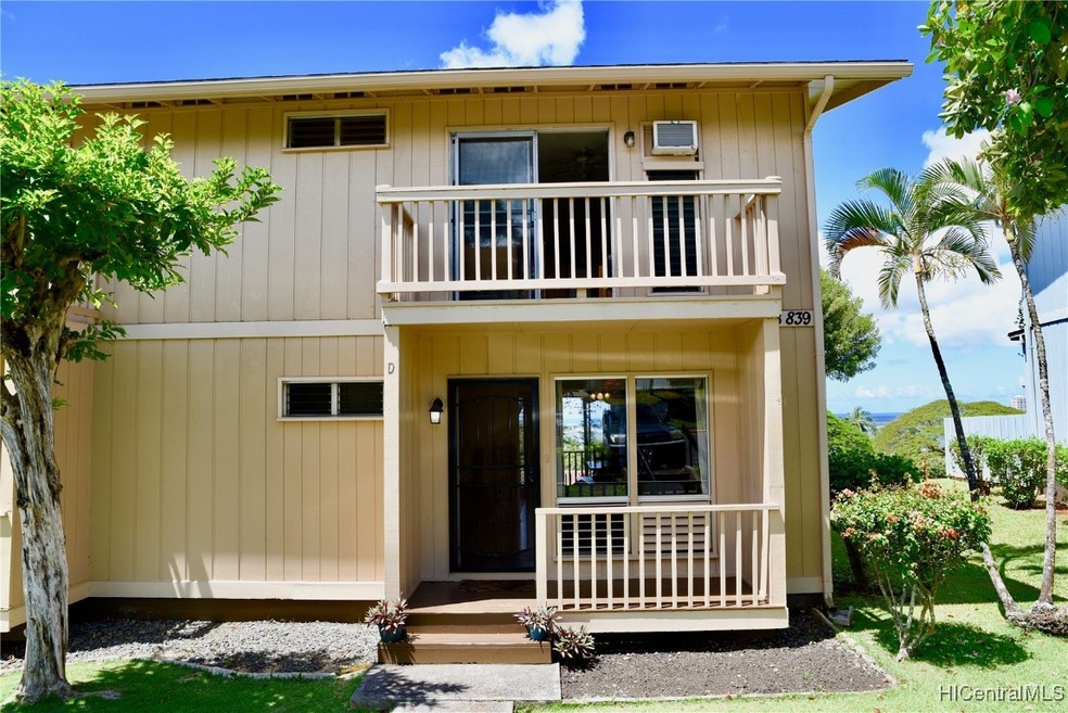 Front of the property with front patio.