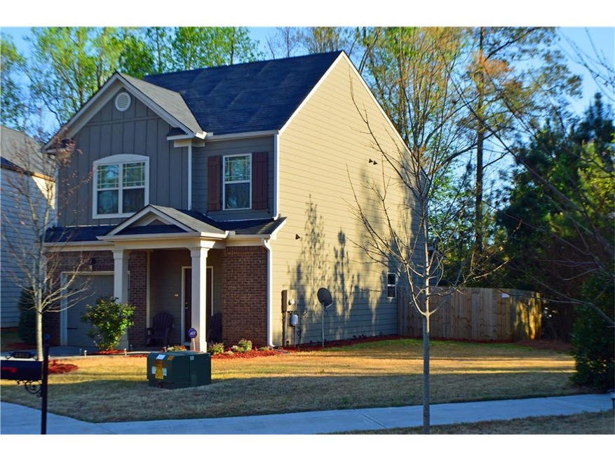 Great wooded buffer to right...privacy.