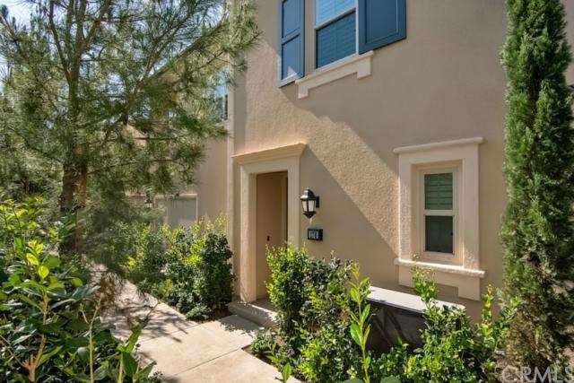 French contemporary style home located in the hear