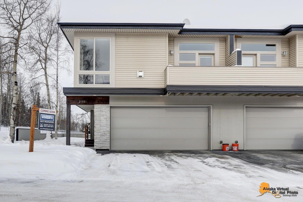 Front of Town home