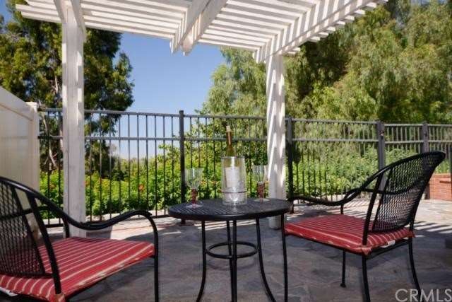 Patio with view