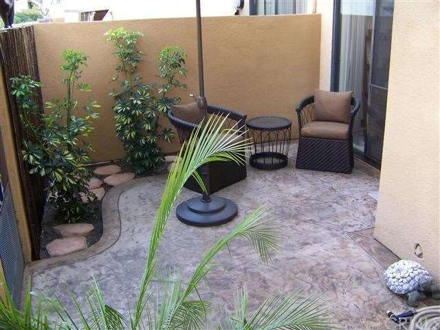 Newer Stamped Concrete Patio