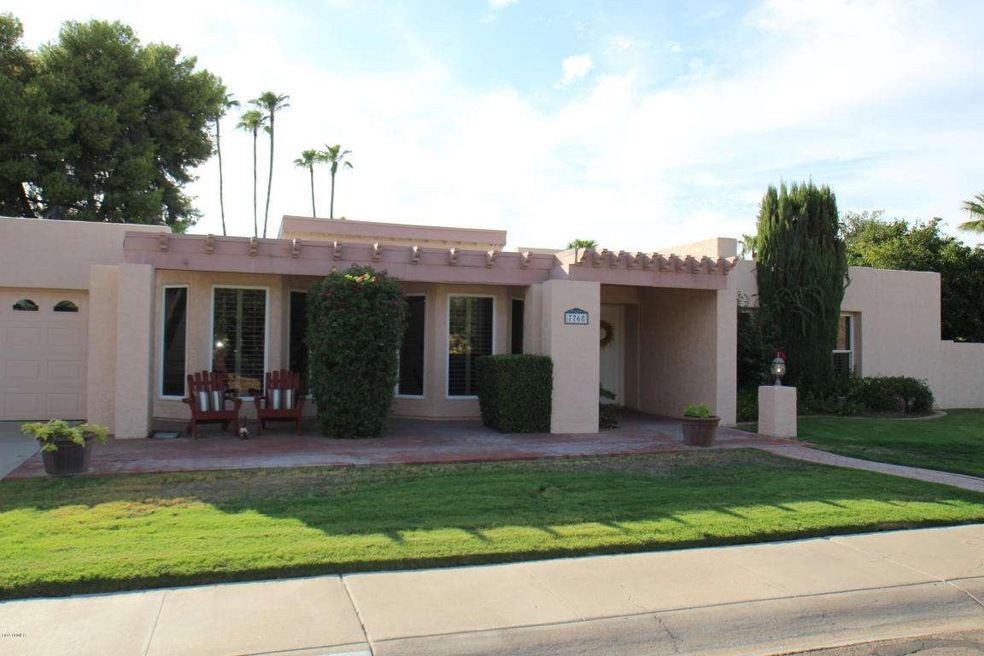 Front of the home
