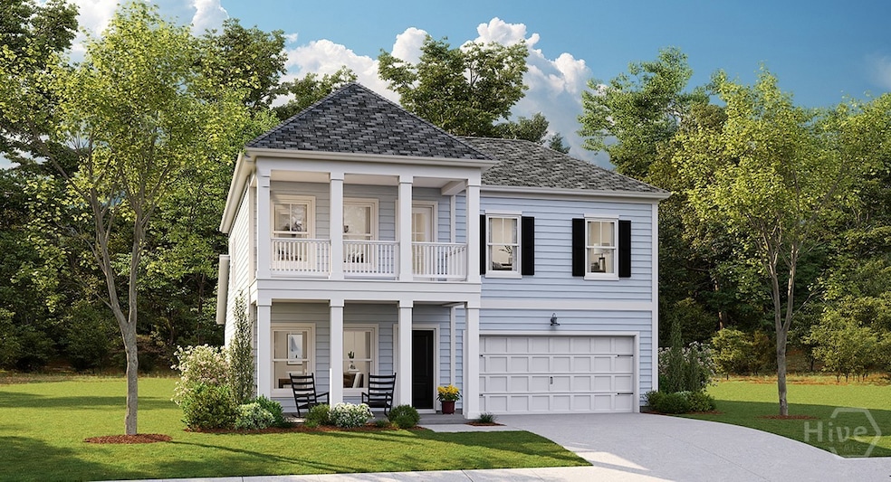 The Kensington Arbor Collection N6 Front Elevation