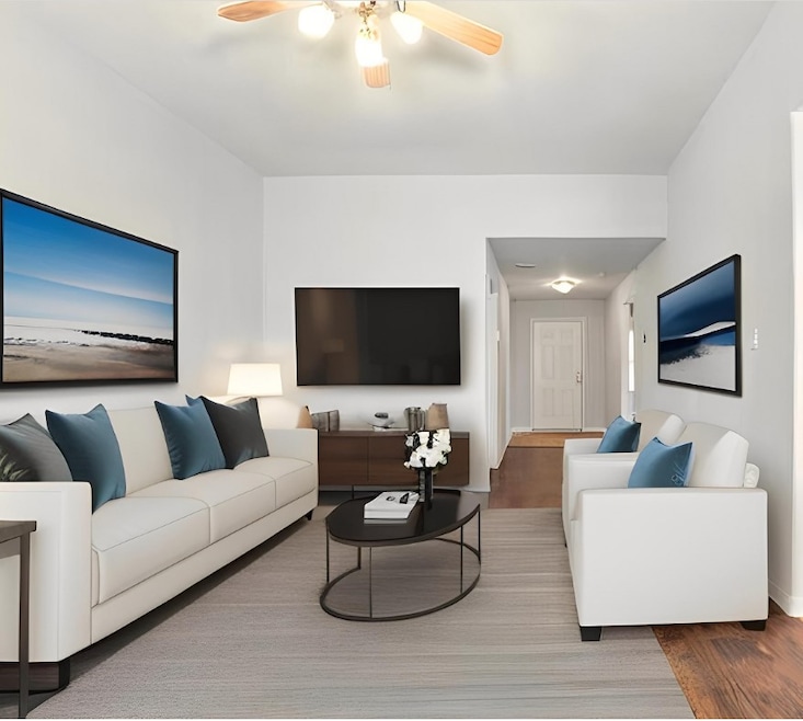 The living room design possibilities are awesome!