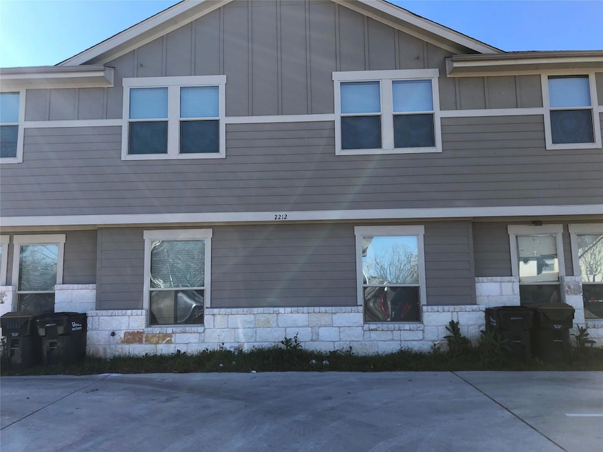 View of front facade featuring board and batten s