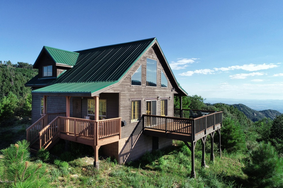 Front with side deck