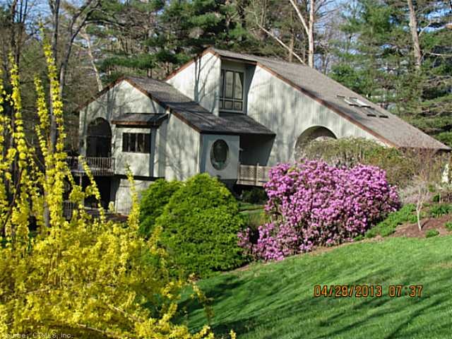 Exterior Front. Glorious in spring