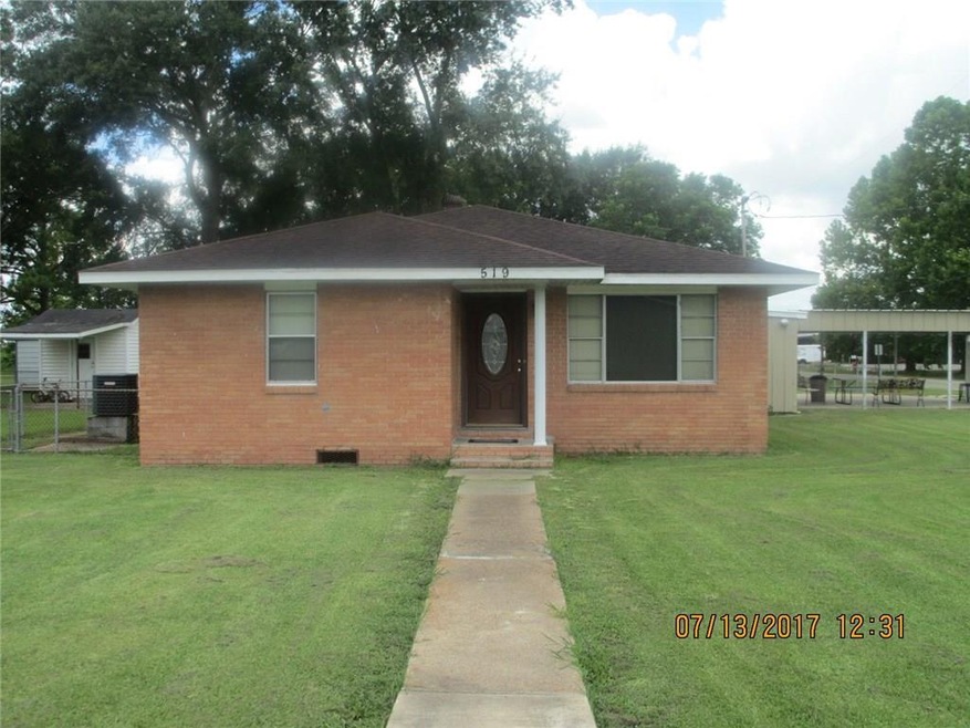 Front of home.
