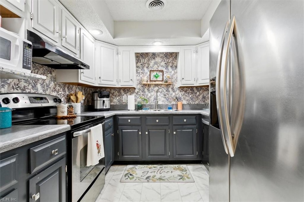 Kitchen with Stainless Steel Appliances