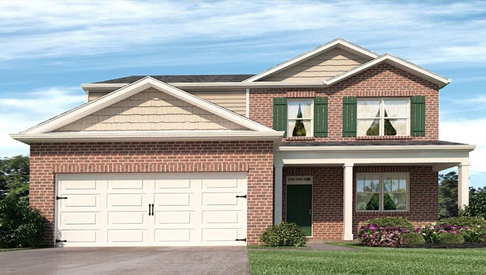 Color rendering. Not actual home. Sample same plan.