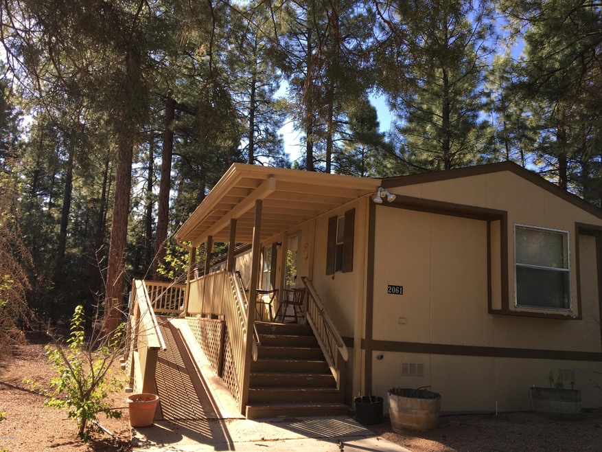 Ramp and covered Deck