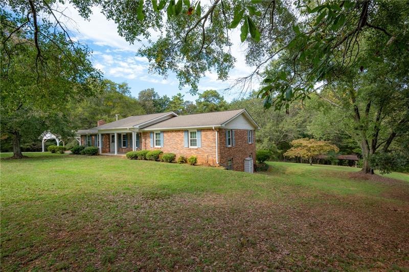Ranch home over partial basement.