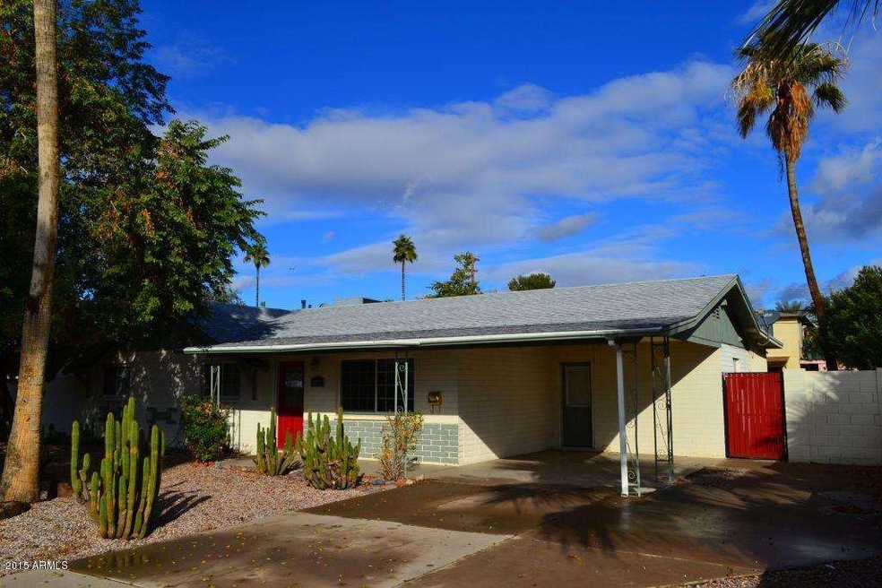Entry and Carport
