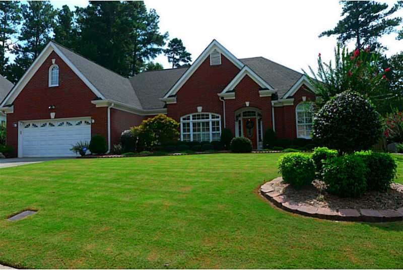 Exterior Front. STUNNING NEW SUWANEE RANCH-STYLE B