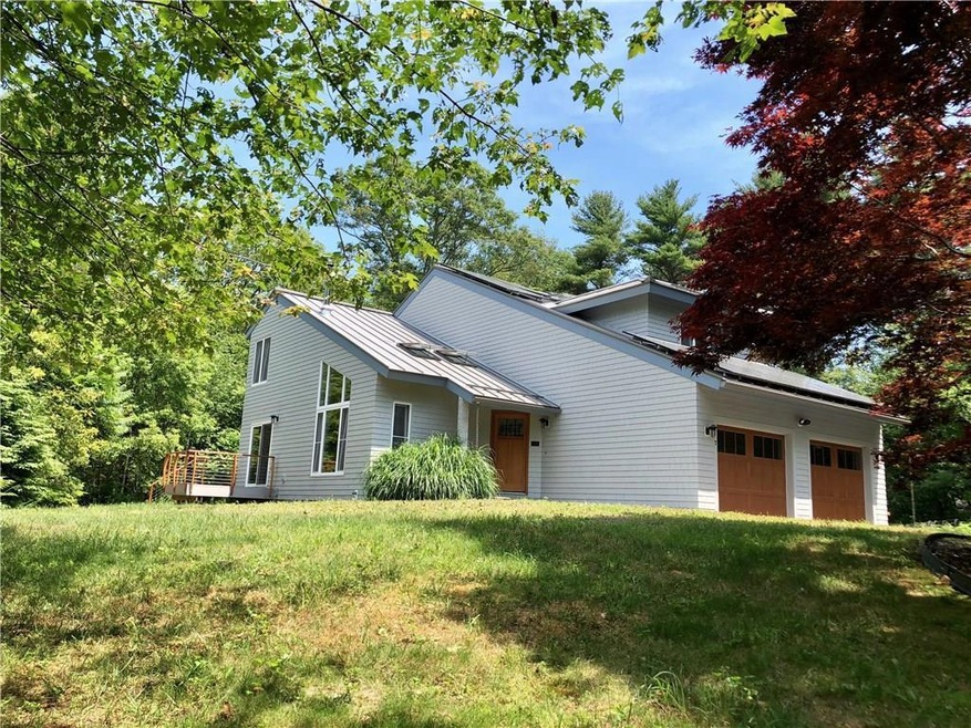 Set on 2.6 private acres