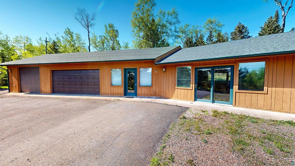 Ranch-style house with a garage