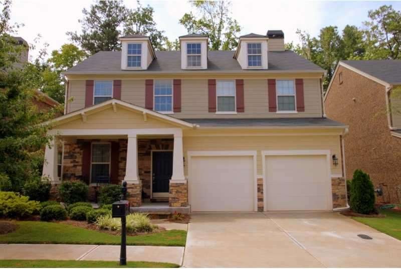 Exterior Front. Charming brick and stone exterior.