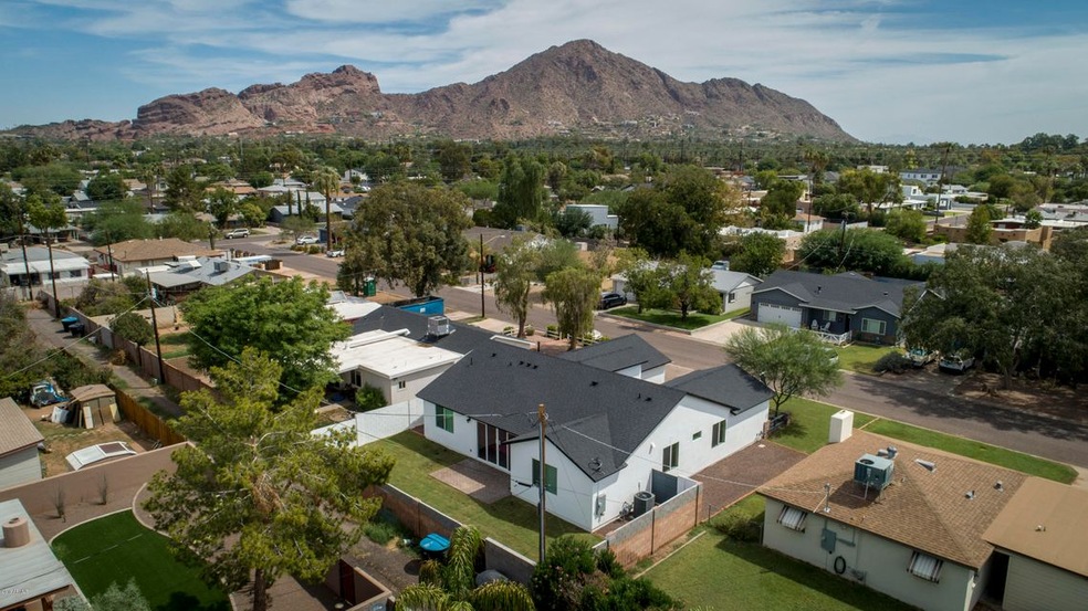Camelback Mountain Drone Shot