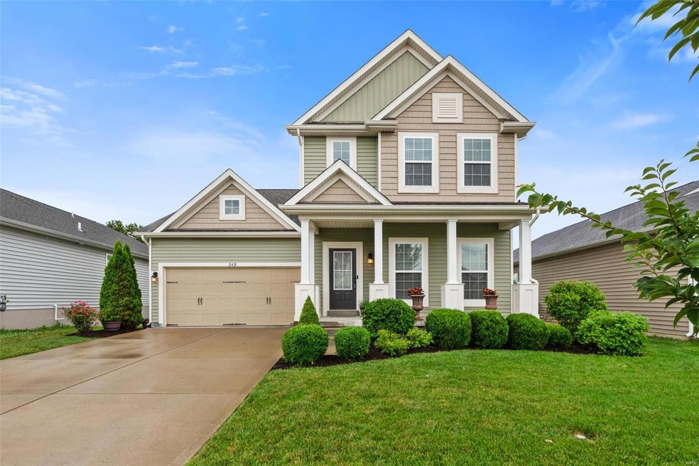 Sensational 1.5-story beauty backing to woods and a lake on a private (not through) street!